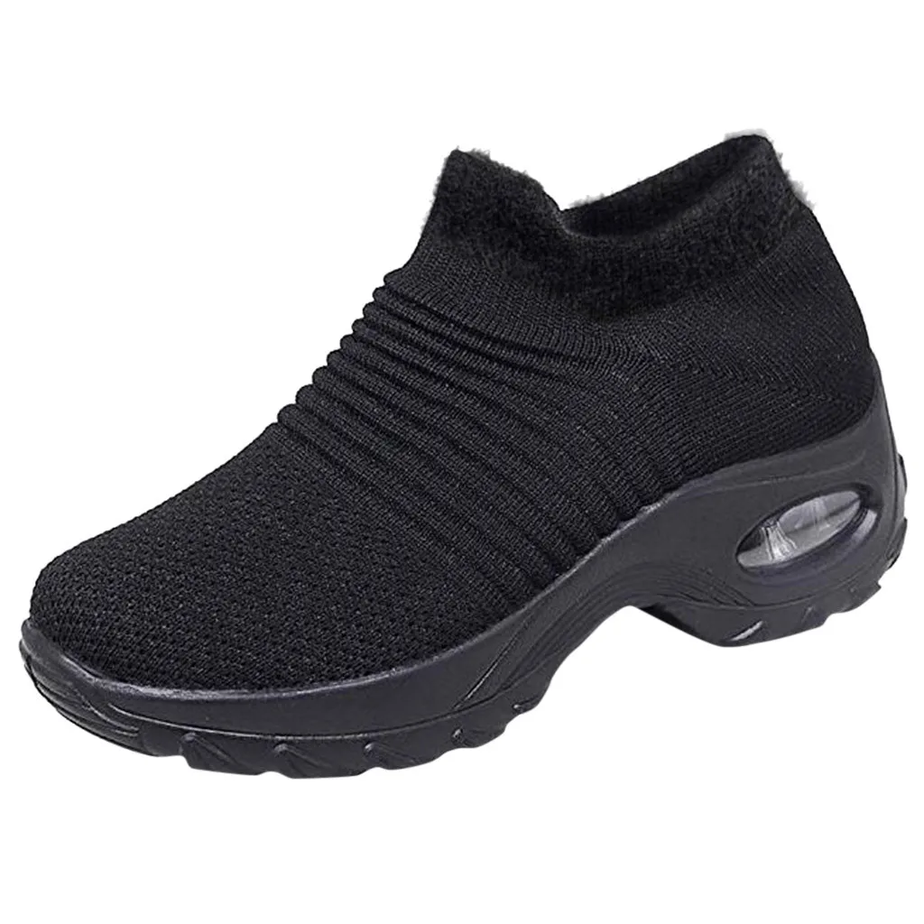 vibdiv Womens Walking Shoes Sock Sneakers Daily Shoes Slip-on Lightweight Comfortable Breathable