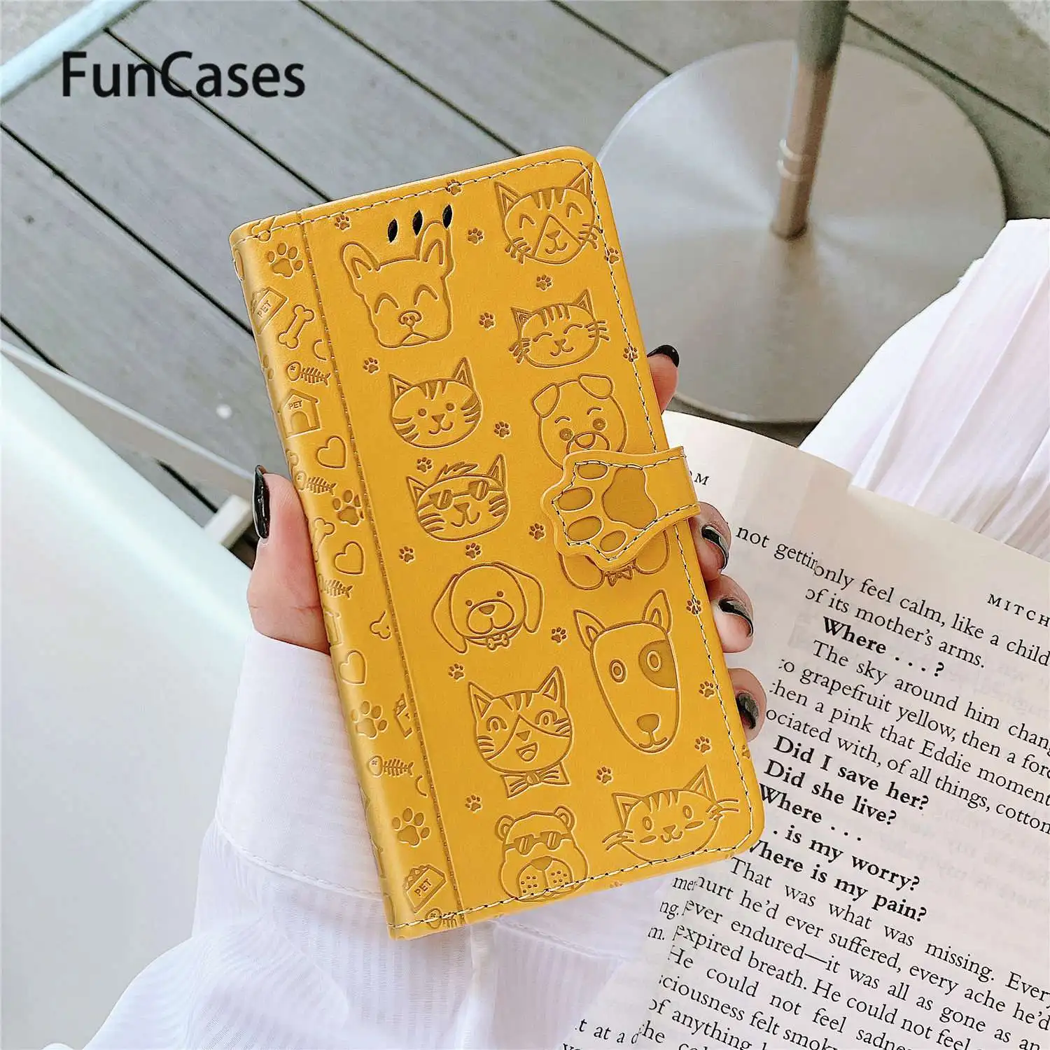 Lovely Dog PU Leather Flip Case For estojo Huawei P30 Pro Smart Phone Cases hoesje Plus Nova 4E P40 Lite Telefoon | Мобильные