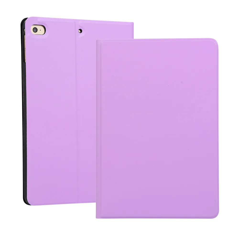Tablet Case For iPad Mini 5 Mini 4 Case PU Leather Flip Stand Cover For iPad Mini 4 Mini 5 7.9 inch Case Shockproof Case - Цвет: purple
