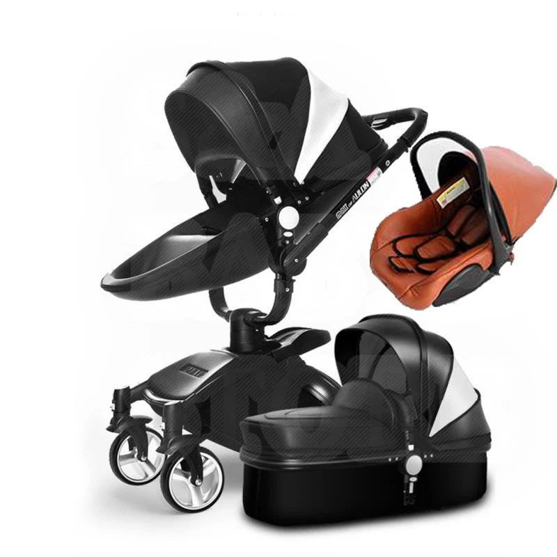 Aulon Mix B Детская коляска в виде машины аксессуары bebek arabasi yoya Plus poussette kinderwgen carrinho коляска passeggino active gear Китай - Цвет: Aulon Mix B