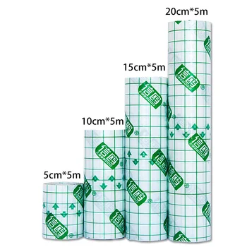

Transparent Tape PU Film Adhesive Plaster Waterproof Anti-allergic Medicinal Wound Dressing Fixation Tape