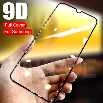 Перейти на Алиэкспресс и купить 9D защитный Стекло на samsung Galaxy A10 A30 A40 A50 A60 Экран протектор для samsung A70 A80 A90 Стекло M10 M20 M30 M40