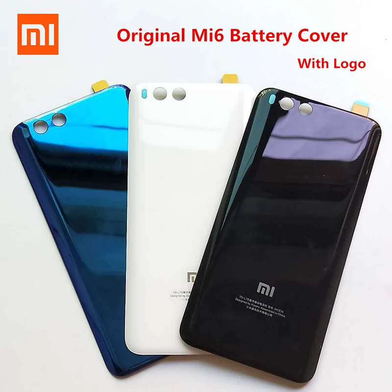 mi 6 крышка батареи 3D стекло крышка батареи для Xiaomi mi 6 mi 6 M6 чехол для телефона mi 6 задняя крышка корпуса Замена