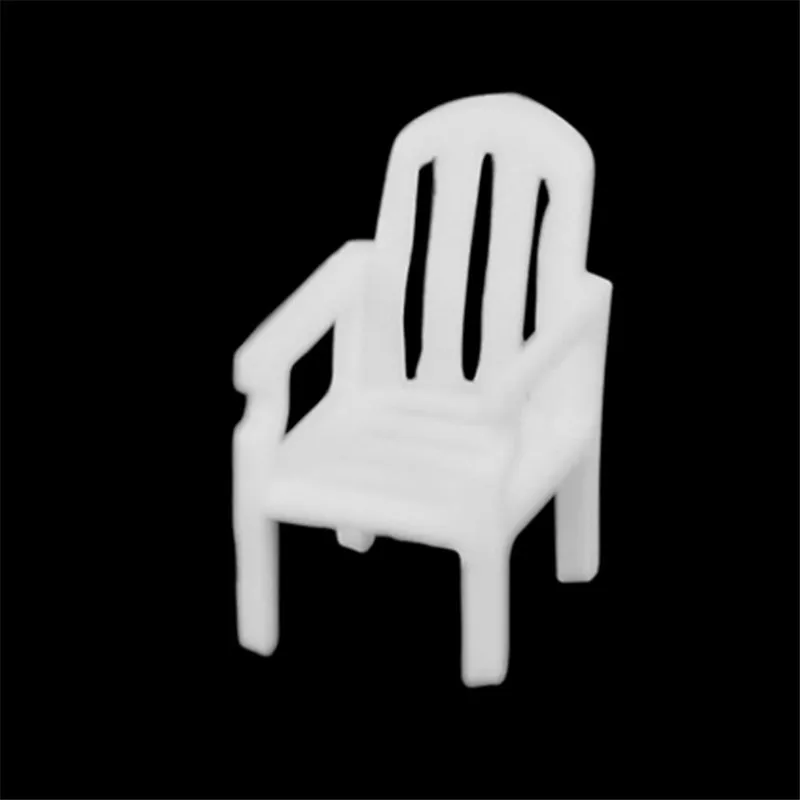 100 шт./лот 1/50 масштабный архитектурный модельный стул для дизайна строительной мебели - Цвет: 45144