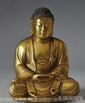 

China Chinese Buddhism brass sakyamuni Amitabha Tathagata Buddha statue
