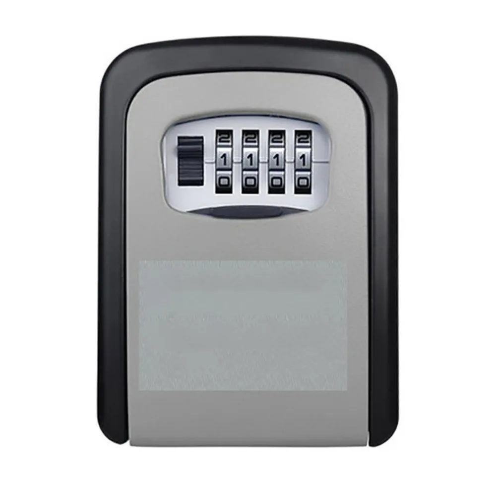 Ключ Сейф открытый цифра настенное крепление комбинация пароль замок алюминиевый ключ коробка для хранения безопасности сейфы