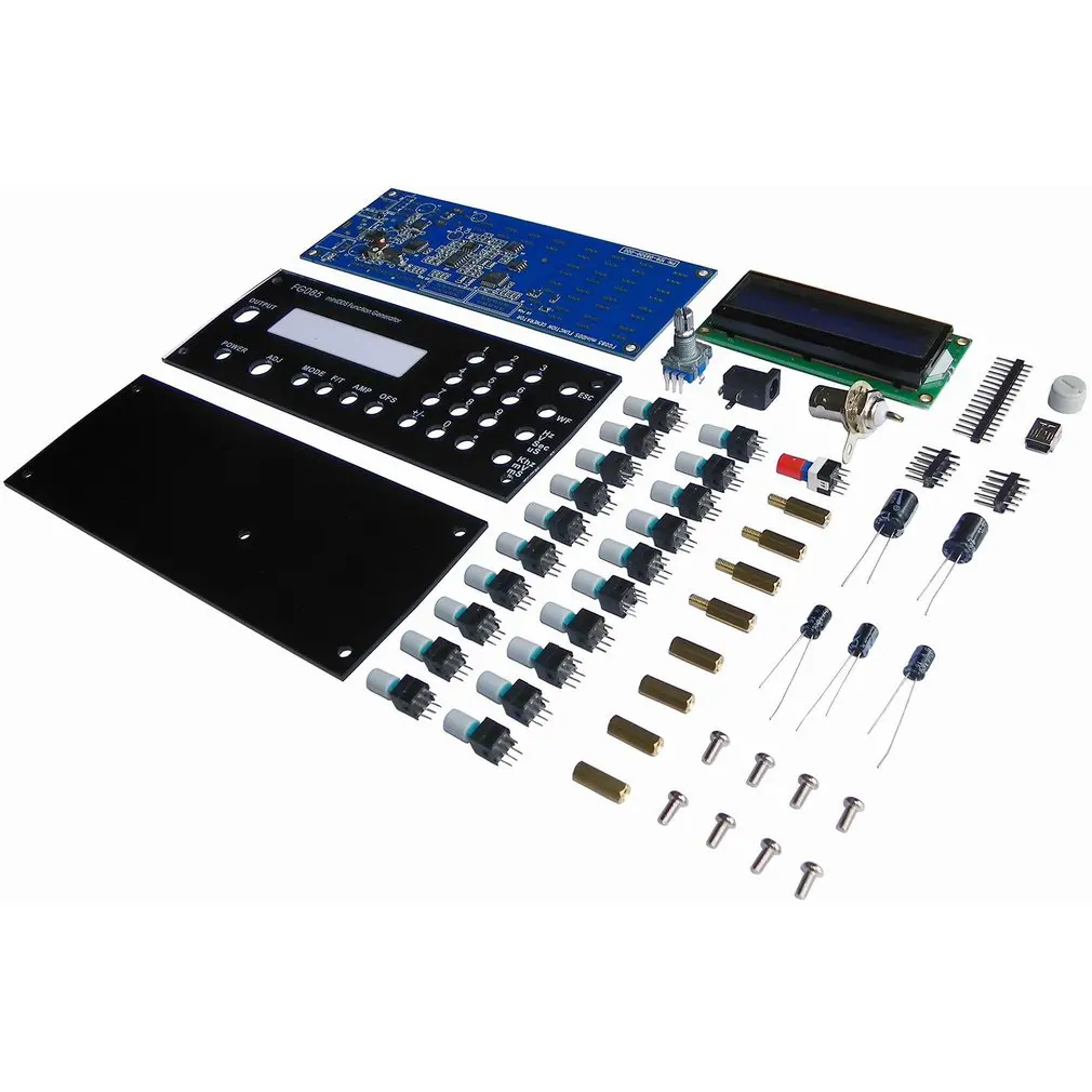 

Portable MiniDDS Digital Function Generator Servo Test Signal Generator Controller Kit DIY Parts with Power Adapter