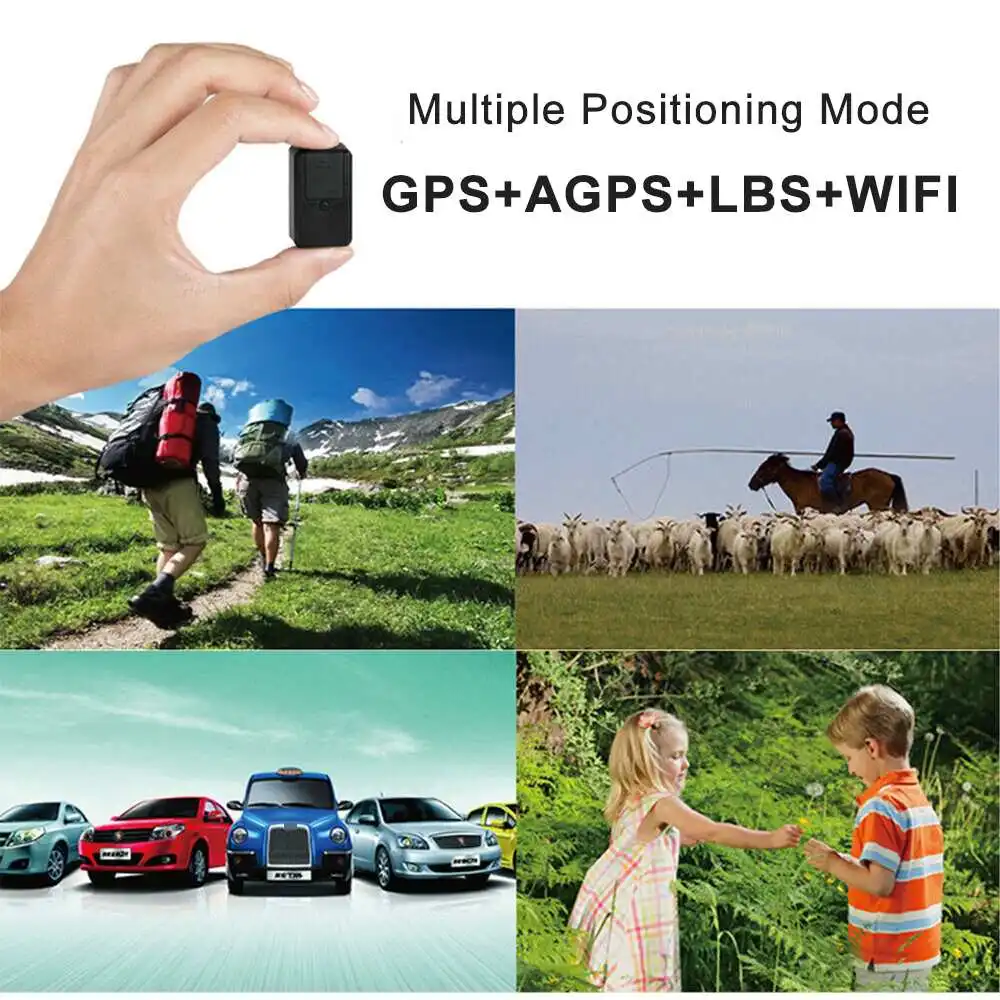 Gps трекеры мини GF19 gps/A gps/WiFi автомобильный gps-локатор магнитный GSM/GPRS в режиме реального времени противоугонное устройство слежения за автомобилем анти-потеря