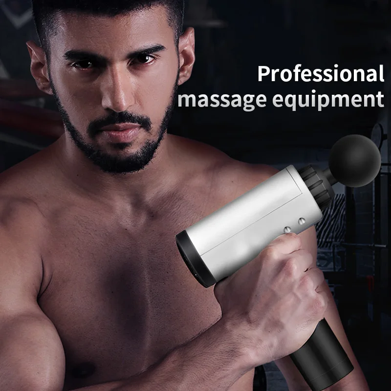 

Deep Vibration Muscle Massage Gun Tissue Muscle Massager Exercise Boost Relief Pain Training Body Relaxation Massage Slimming