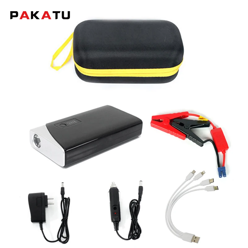 Gonfleur de pneu voiture saut démarreur chargeur de batterie batterie  externe SUV booster d'urgence livraison directe - AliExpress