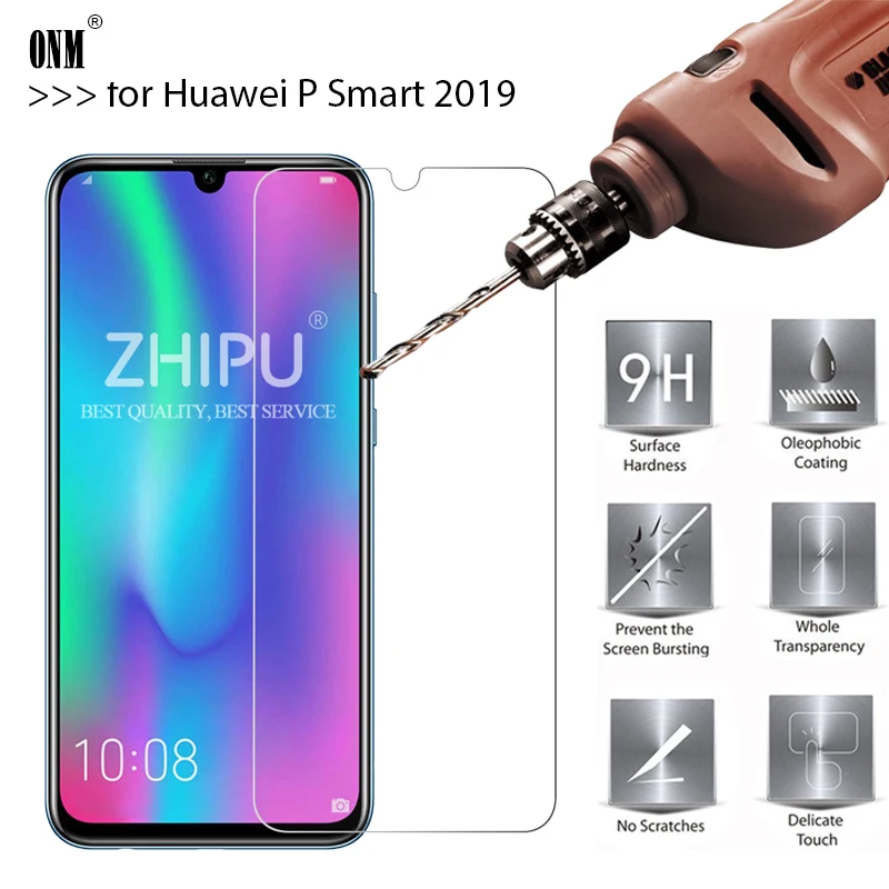 Закаленное стекло для Huawei Honor 10 Lite / P Smart 2019 Защитное экрана 2.5D 9H закаленное
