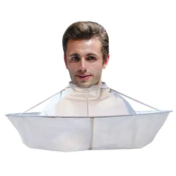 

1PC Adult Child Hair Cutting Cloth Pattern Waterproof Salon Barber Haircut Cape Hairdresser Gown Apron White Styling Tool
