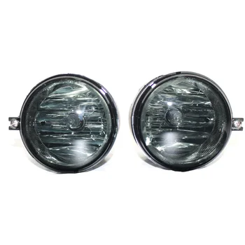 

For 06-10 Dodge Charger / Challenger Smoke Lens Front Bumper Fog Light Lamp