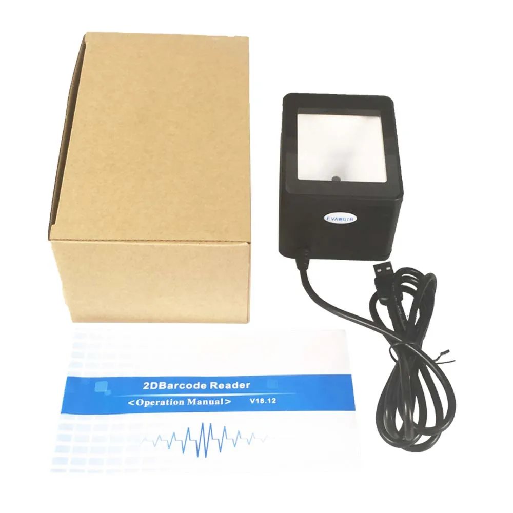 WVAWGIB EV-5001 CMOS Wired 1D/2D barcode scanner cheap 2D payment box PDF417 1D 2D barcode scanner MINI barcode scanners