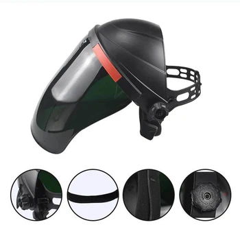 

Adjustable Clear Face Visor Shield Cover Safety Workwear Eye Protection Grinding NIN668