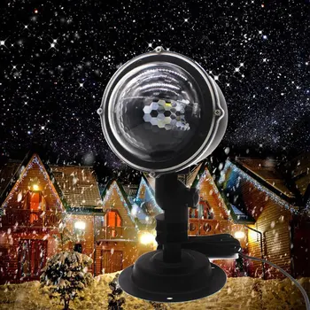 

LED Festive Projection Lamp Christmas Halloween Projection Lamp Hd Pattern Holiday Decoration Lawn Garden Decor Light UK/US/EU