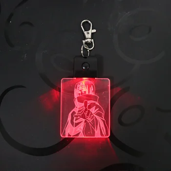 

Naruto Figure Cartoon Keychain 3D LED Arylic Night Light Magical Decor Lamp Lighting Colors Decoration Back To School Gift