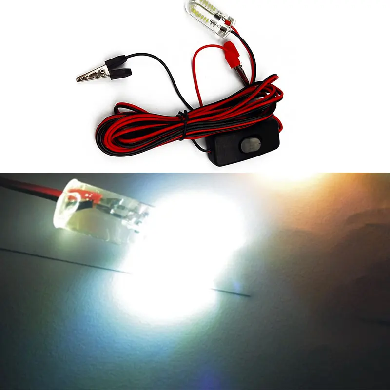 Открытый DC 12V светодиодный 5W подводный светильник для рыбалки - Испускаемый цвет: White