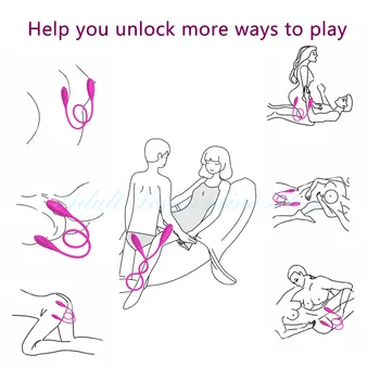 Double Vibrator G Spot Vibrator 7 Speed Vibration Female Masturbation Dildo For Couples Masturbator Erotic Sex Toy Sex Product 5