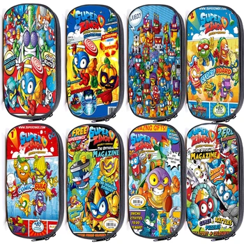 

Super Zings Cosmetic Case Kids Cartoon Game Pencil Case Large Capacity Multifunction Sotrage Bags Children School Supplies