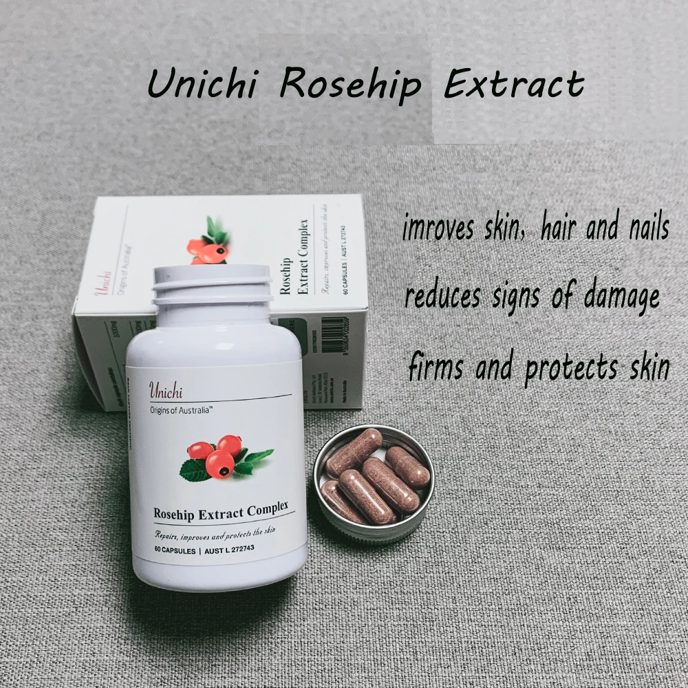 60 капсул экстракт розового бедра Unichi|Автозагары и бронзаторы для тела| |