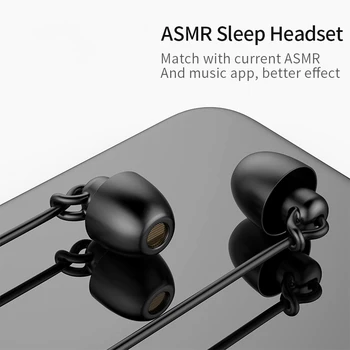 

Sleeping Earphone In-Ear HiFi Soft Silicone Headset 3.5mm Noise cancelling No Ear Pressure gaming headphones for Xiaomi Huawei