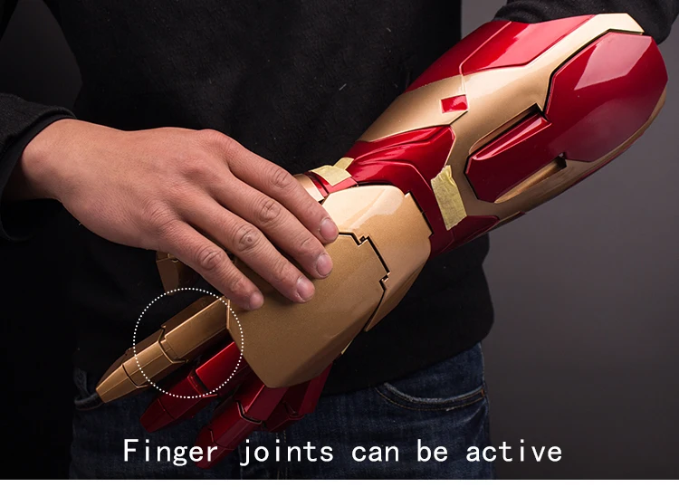 Marvel Legends, игрушки, новинка, железный 1/1 человек, носимая механическая рука, ПВХ, 47 см, Мстители, фигурки, модель фильма, коллекционная, Figma, подарок