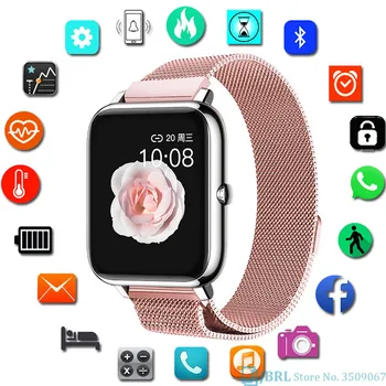 

Fashion DIY Dail Smart Watch Women Men Smartwatch Bluetooth Full Touch Smart Band Ladies Android IOS Fitness Tracker Waterproof