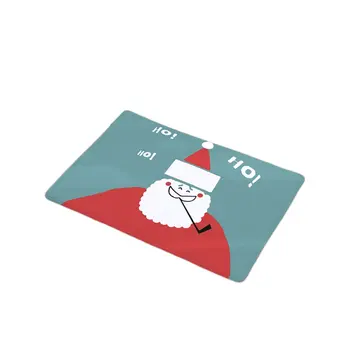 

Christmas Printed Mat Door Mat Digital Printing Mats Kitchen Toilet Strips Absorbent Mat Anti-slipping Carpet