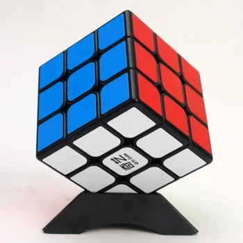 

QiYi Qihang Sail 3x3x3 magic cube Big Size 6cm Speed Puzzle Learning Educational Magico Stickers Plastic ABS Safe Toys