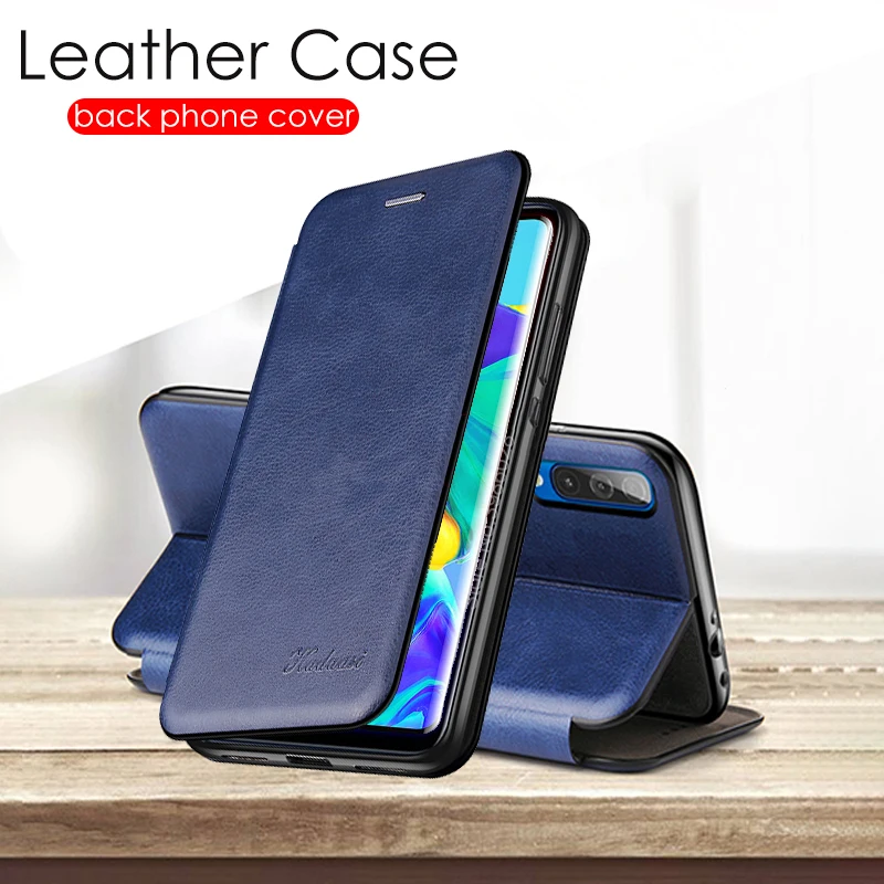 

leather flip case For huawei p30 p20 lite phone book cover on honor 10 light 9 lite 20 pro 10i P smart 2019 wallet fundas coque