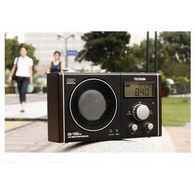 Tecsun CR-1100 DSP AM/FM стерео радио портативный Fm InternetC Ретро ...