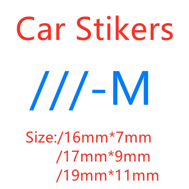 Наклейка на автомобиль для B-M-W M Logo E36 F20 E92 X5 E87 E30 E46 E91 F31 E53 E34 F11 E70 X1 X3 F25 G20 2 шт. |