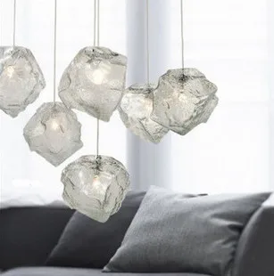 

nordic glass ball color cord light handmade wicker modern led chandelier lamparas de techo living room decoration hanglampen