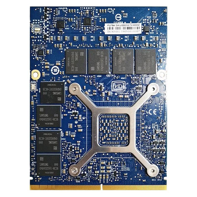 GTX980M GTX 980M 8GB GDDR5 MXM N16E-GX-A1 Video