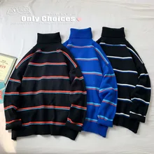 Winter New Fur Collar Sweater Men Warm Fashion Contrast Color Casual Knit Sweter Man Loose Long-sleeved Pullover Men Clothes Winter New Fur Collar Sweater Men Warm Fashion Contrast Color Casual Knit Sweter Man Loose Long-sleeved Pullover Men Clothes