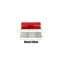 Suprihoo Aluminum Alloy Skimming Blade Drywall Tools 8" 12" 22" Skimmer Blade With blades 0.35mm/0.5mm Finishing Tools 2