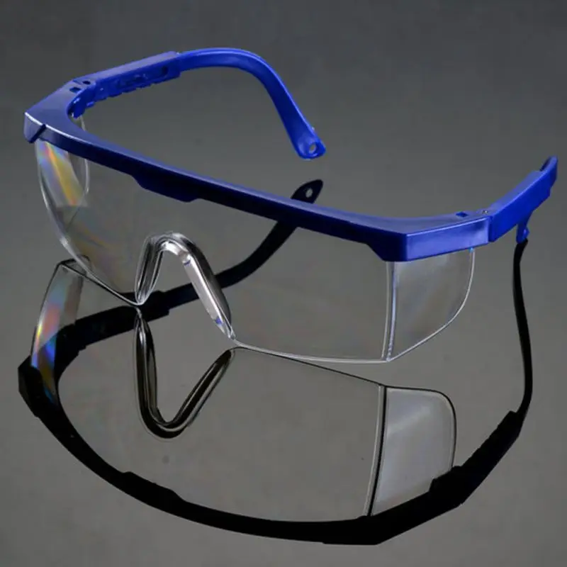 

Clear Black Safety Goggles Protective Windproof Eyewear Glasses