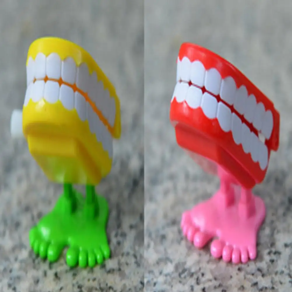 Jumping small teeth GloryStar забавные прыгающие зубы рождественские подарки прекрасные игрушки для детей - Цвет: Jumping small teeth