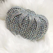 Новейшая женская сумка-клатч с бриллиантами, Роскошная сумочка с кристаллами для свадебной вечеринки, вечерняя сумочка, дамская сумочка с камнями