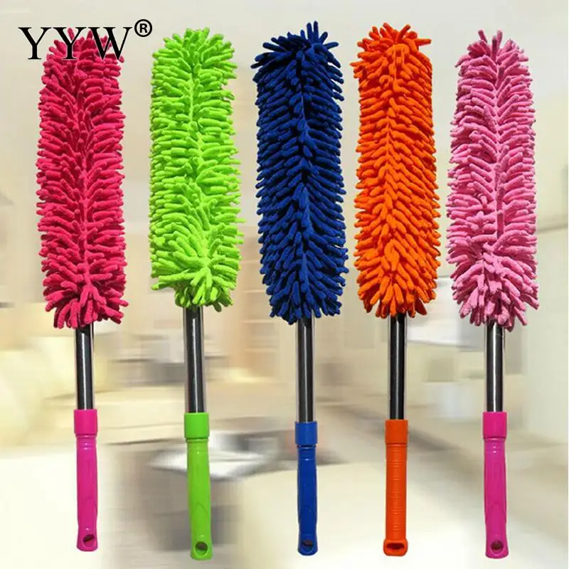 

Dust Clean Holder Flexible Duster Brush Static Anti Dusting Cleaner Soft Brush Home Air-Condition Car Furniture Cleaning Tools