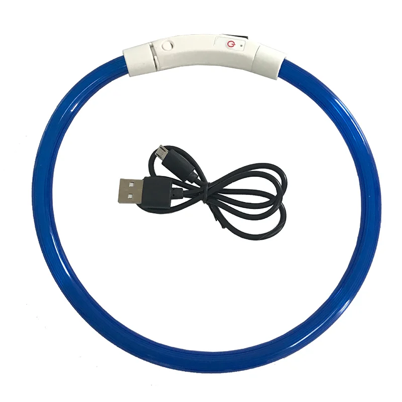 USB Charging Led Dog Collar Anti-Lost/Avoid Car Accident Collar For Dogs Puppies Dog Collars Leads LED Supplies Pet Products dog collar,pet collar
