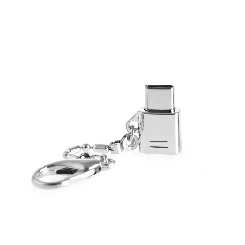 Металлический USB-C 3 1 type C Мужской к Micro USB 2 0 гнездовой соединитель конвертера |
