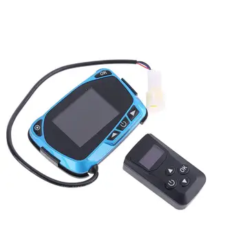 

LCD Thermostat Display Switch w/Remote Controller 12/24V for Diesel Air Heater