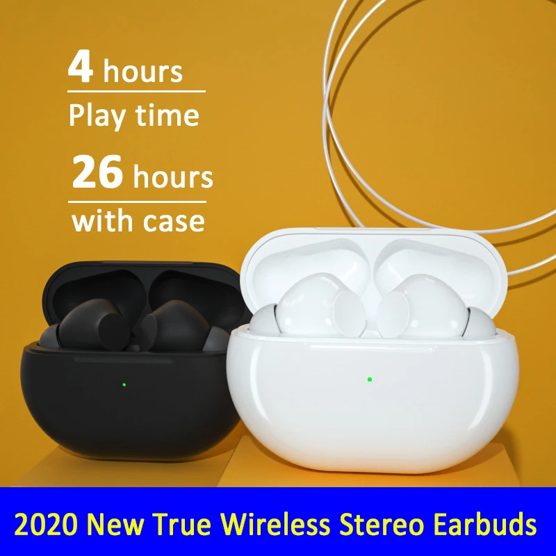 Беспроводные наушники TWS Bluetooth 5 0 водонепроницаемые вкладыши Накачивающие басы