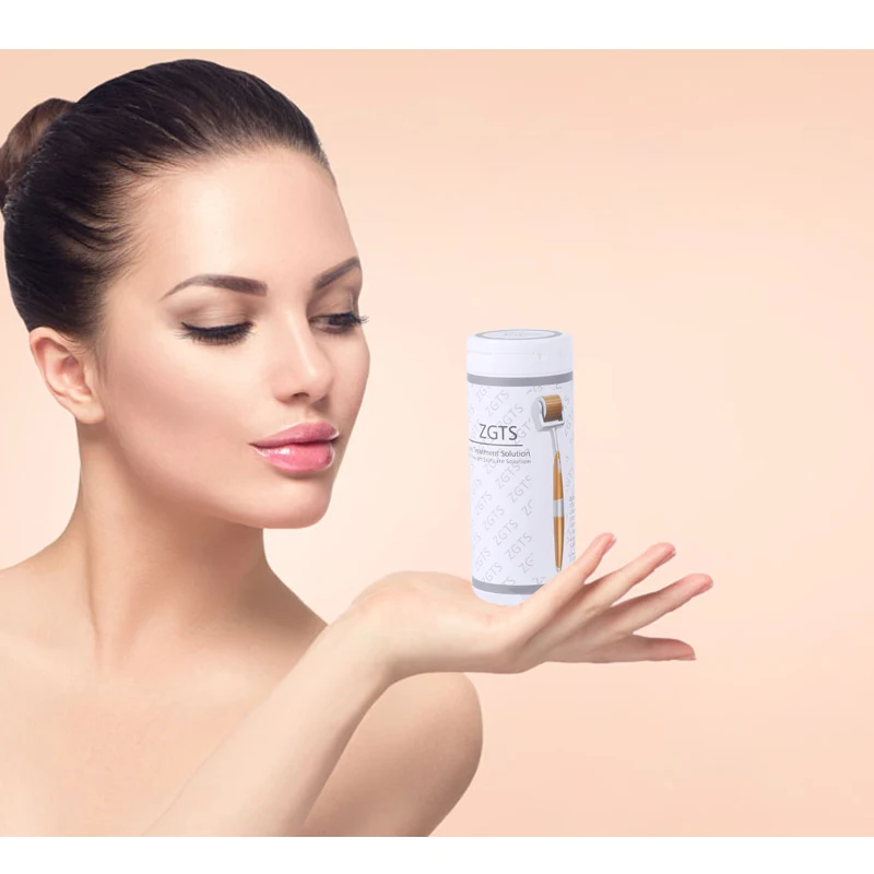 Профессиональный титановый ZGTS Derma Roller 192 игл для ухода за лицом и лечения