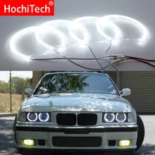 Для BMW 3 серии E36 1990-2000 Smd комплект светодиодов «глаза ангела» отличное Ультра яркое освещение DRL