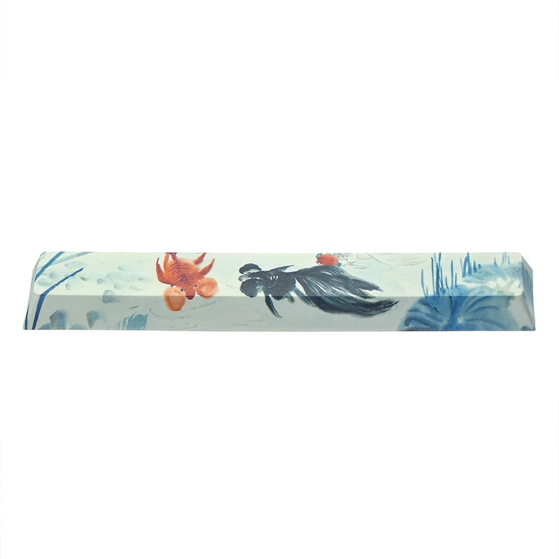 

Five-sided Sublimation Craft Cherry Profile 6.25 U Dyesub PBT Colorful Space Keycaps For Cherry MX Switches Mechanical Keyboard