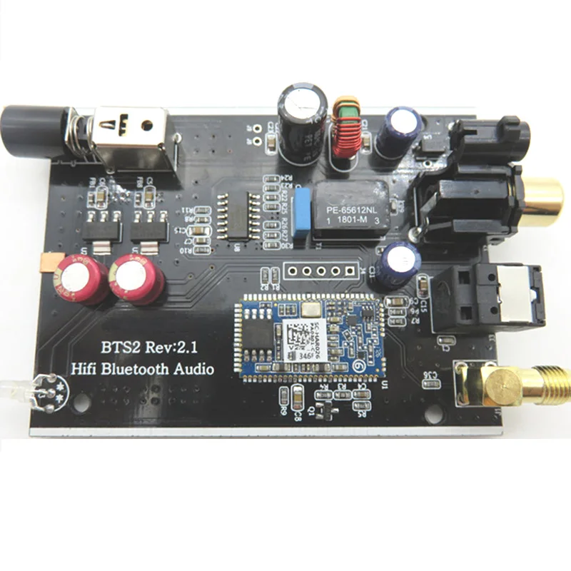 CSR8675+ PCM5102A ies декодер ЦАП поддержка 24BIT беспроводной Bluetooth 5,0 к оптоволоконный коаксиальный приемник с антенной D5-008