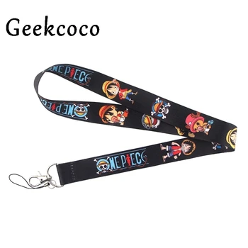 

10pcs/lot Anime lanyard keychains For Mobile Phone USB ID Badge Holder Key Straps Tags Neck rope for women men J0729